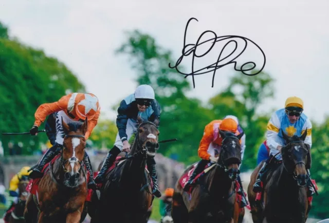 Saffie Osborne Hand Signed 12x8 Photo Horse Racing Autograph Metier 1