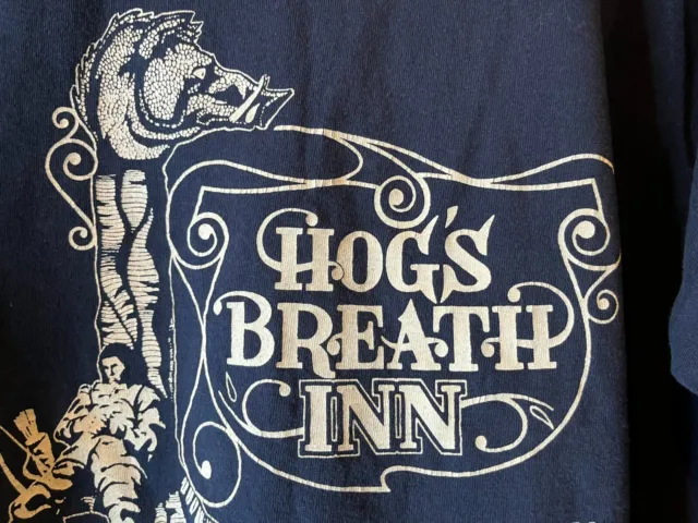 90's Vintage Hog’s Breath Inn Mens XL Carmel By The Sea Shirt Single Stitch USA