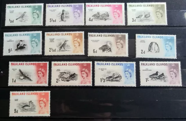 Lot of Falkland Is. Old Stamps MNH/MLH