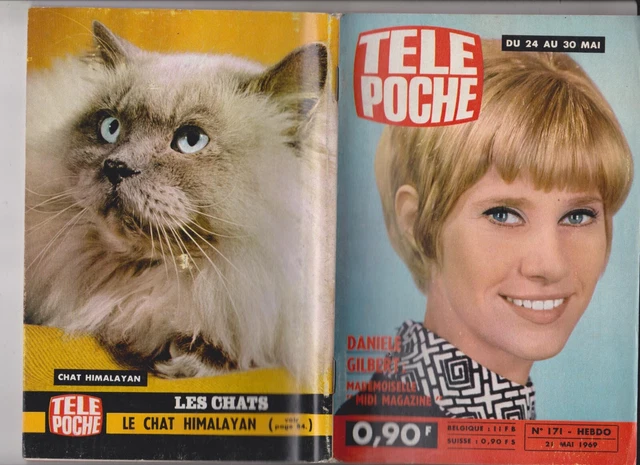 Tele Poche 1969 N°171 Complet Daniele Gilbert
