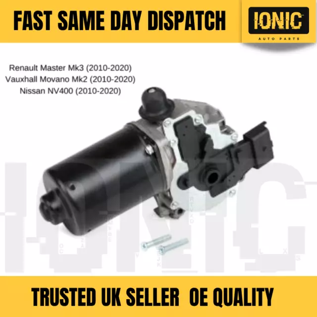 Front Windscreen Wiper Motor For Renault Master Vauxhall Movano NV400 RHD
