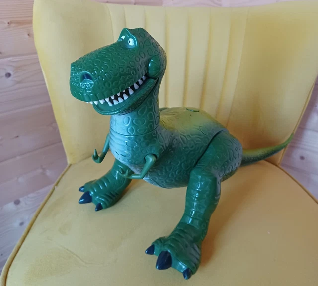 LARGE DISNEY PIXAR Talking Toy Story Rex The Dinosaur 12" High £11.99