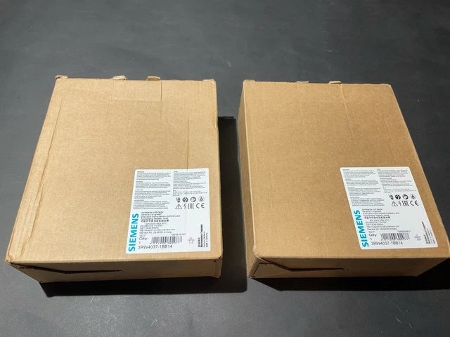 Brand New Siemens 3RW4037-1BB14 SIRIUS Soft Starter S2 63A 30kW 3RW40371BB14