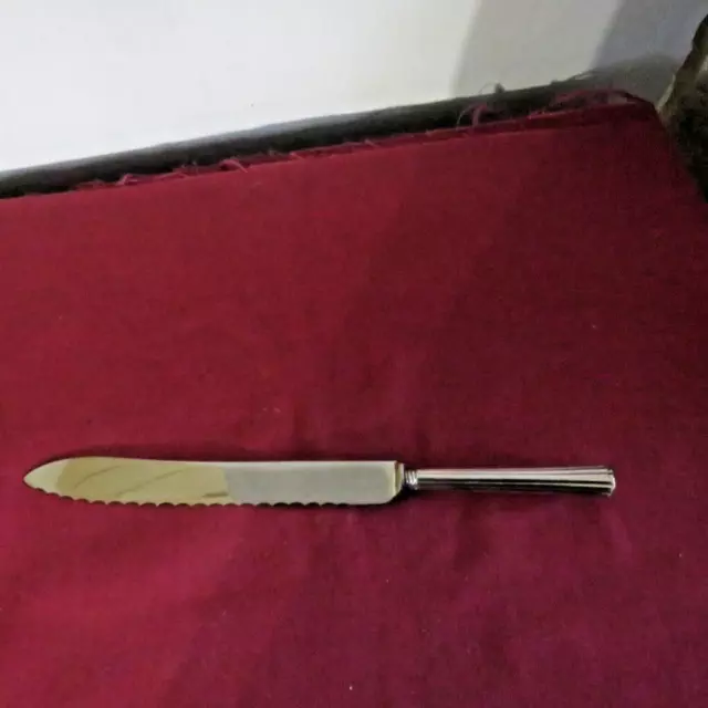 1 Cuchillo A Placa de Metal Plateado Platero Haviland Cbi Modelo Atlas