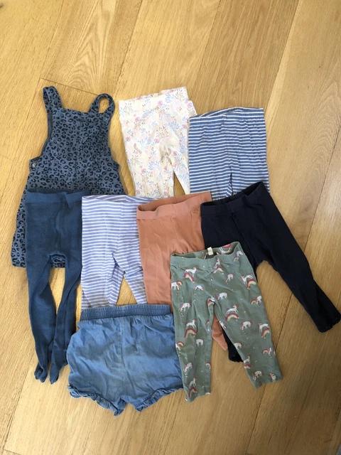 12-18 months girls bundle leggings dress shorts