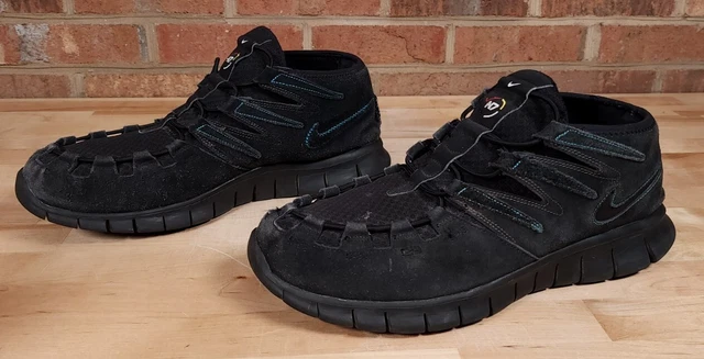 NIKE FREE FORWARD Moc N7 Black Shoes Mens Size 14 543539 004