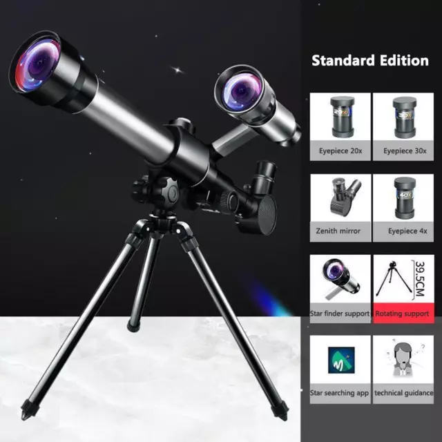 fr HD Professional Astronomical Telescope Set Children Students Stargazing Suppl