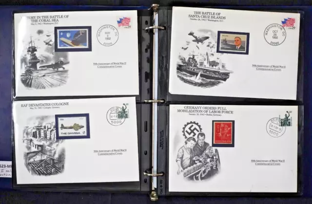 ZAYIX World War II Historical Event Commemorative 20 Cover Collection 050623MIL1 3