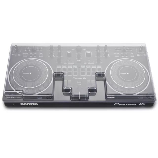 Decksaver DS-PC-DDJREV7 Polycarbonate Protective Cover for Pioneer DJ DDJ-REV7