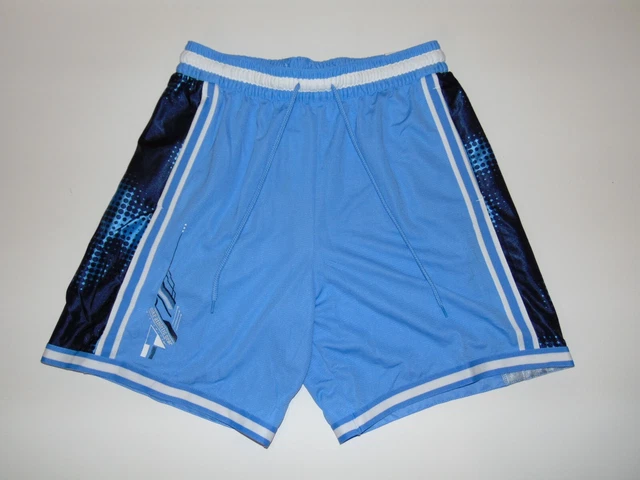 Nike Dry Men's Basketball Shorts Large Polyester Blue Logo Loose Fit