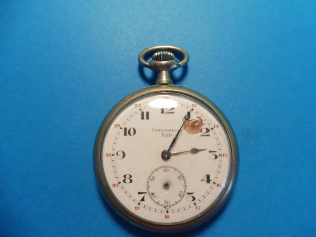 Montre Gousset LIP Fonctionnelle - Mécanique à Remontage Manuel - Modèle 199-13/P12 - Occasion