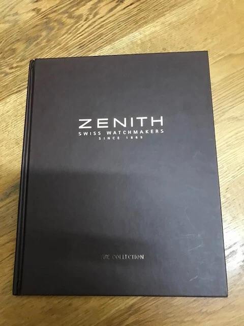 VINTAGE ZENITH WATCH Catalogue; History and Models from 2001 £24.99 ...