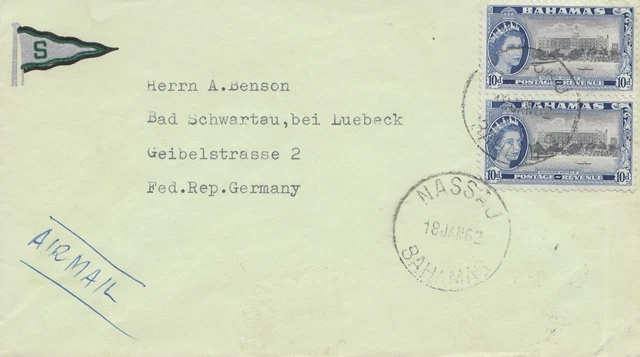 Bahamas: Nassau 1962 To Bad Schwartau, Germany