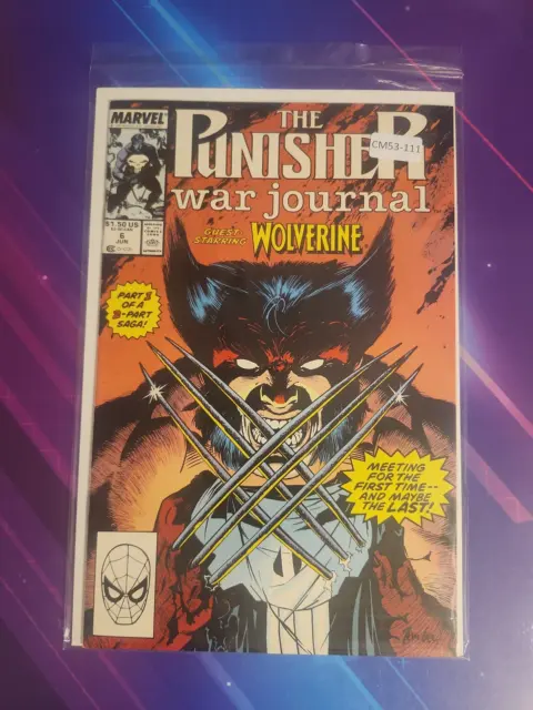 Punisher War Journal #6 Vol. 1 High Grade Marvel Comic Book Cm53-111