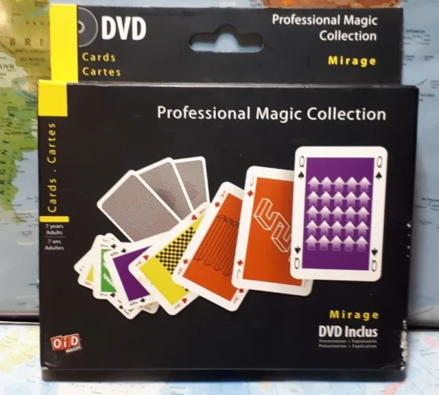 Tours de cartes magie/Card Tricks Magic Briquet à Carte Ventilateur /  Lighter to Card Fan : : Jeux et Jouets