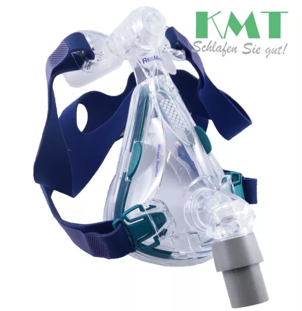 CPAP "Mirage Quattro" ResMed - Full-Face Maske, S,M,L , OVP 2