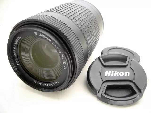 70-300mm AF-P DX G Nikon Nikkor mit Stabilisator Zoomobjektiv 1:4.5-6.3G ED VR