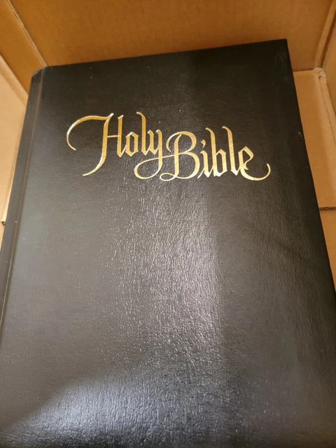 RED LETTER BIBLE Edition King James Version Large 11.5"×9"×2" Leather ...