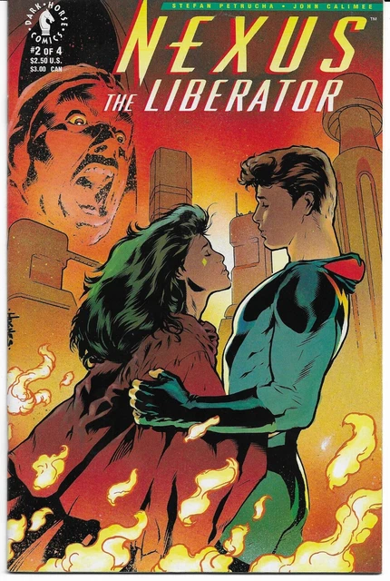 NEXUS the LIBERATOR #2 (Sept 1992) ~ Dark Horse series [ADAM HUGHES Cover]