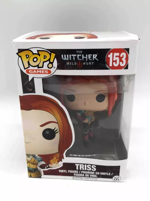 Funko POP! Games Witcher Triss #153 Vinyl Figure DAMAGED