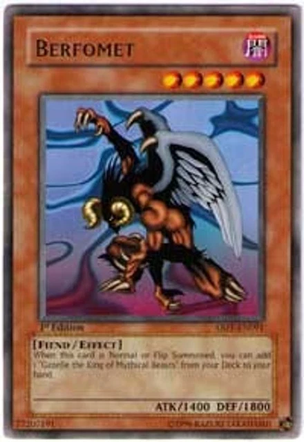 Berfomet - Unl - ABPF-EN091 - NM - Rare Yu-Gi-Oh!