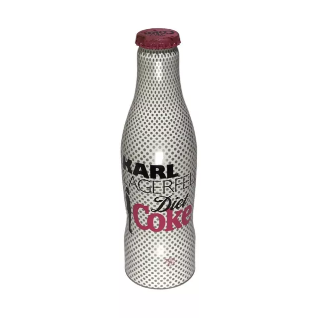 Diät-Cola Coca Cola Karl Lagerfeld Flasche 2011 limitierte Auflage ungeöffnete Flasche