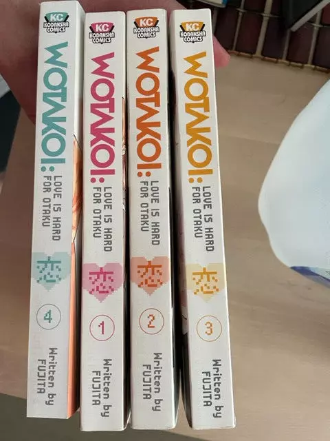 Wotakoi: Love Is Hard for Otaku Complete Manga Box Set by Fujita