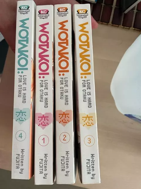 Japanese Manga Comic Book Wotaku ni Koi wa Muzukashii vol.1-11 complete set