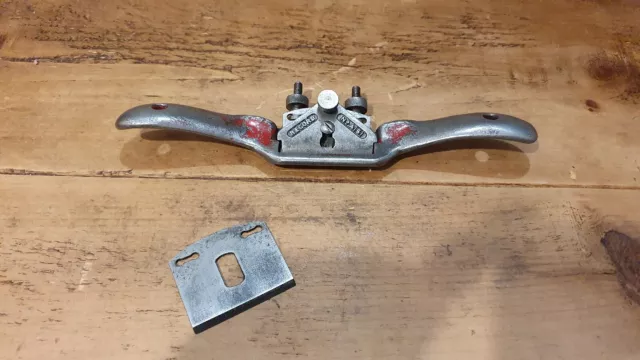 Vintage Record  Spokeshave A151. Curved Sole plus extra iron.