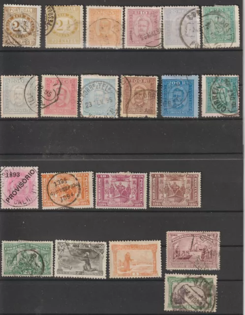 Briefmarken Portugal um 1900