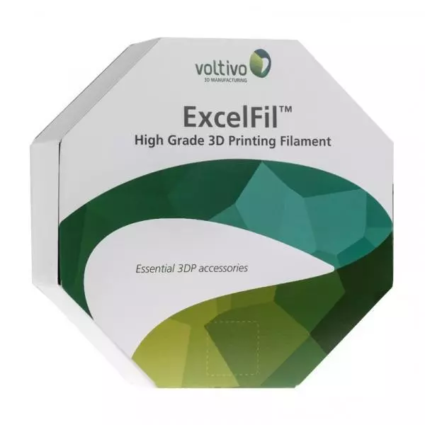 Voltivo ExcelFil Filamento Stampa 3D, PLA, 3mm - Rosso