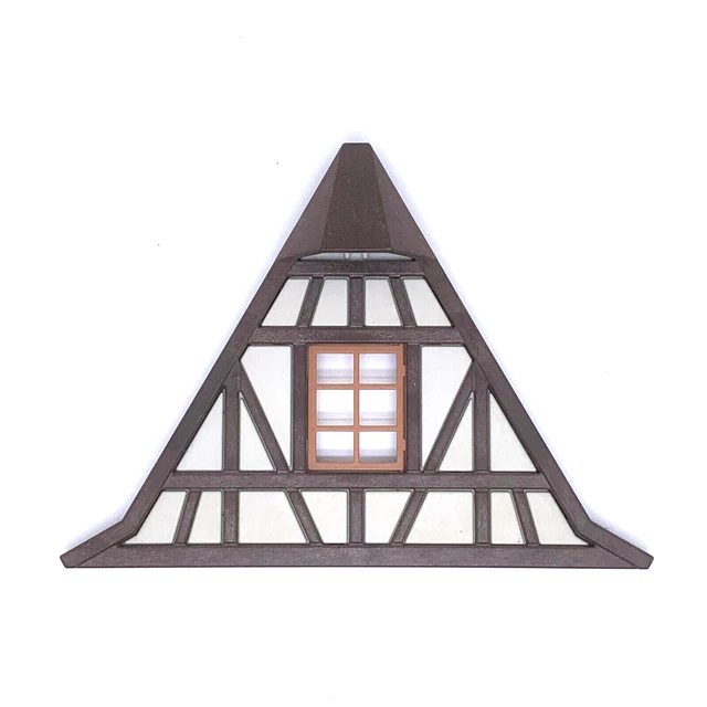 PLAYMOBIL MOYEN AGE Piéce Détachée Mur Avec Ouverture Fenetre Gris Chateau EUR 2,49 - FR - Foto 5