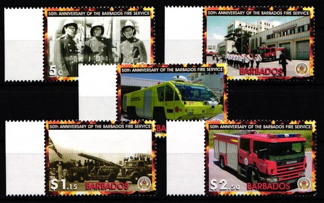 Barbados 1110-1114 postfrisch #JQ588