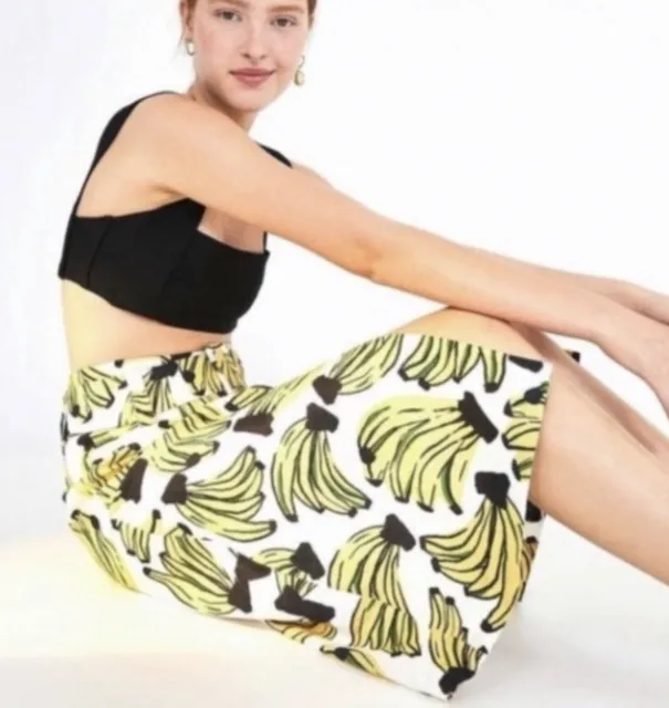 Farm Rio Banana Bossa Skirt. NWT. Size XS. Retail- $200