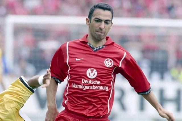 Maillot Domicile 1.FC Kaiserslautern 2000-2001 - Taille L - Rouge - Édition Centenaire Nike