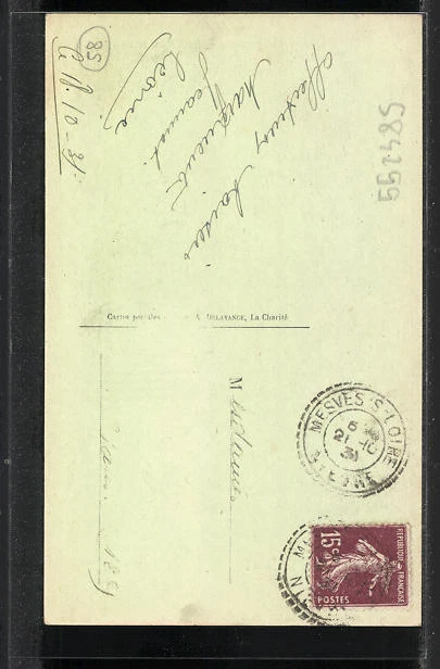 CPA Mesves-sur-Loire, Bords du Mazou 1931 2