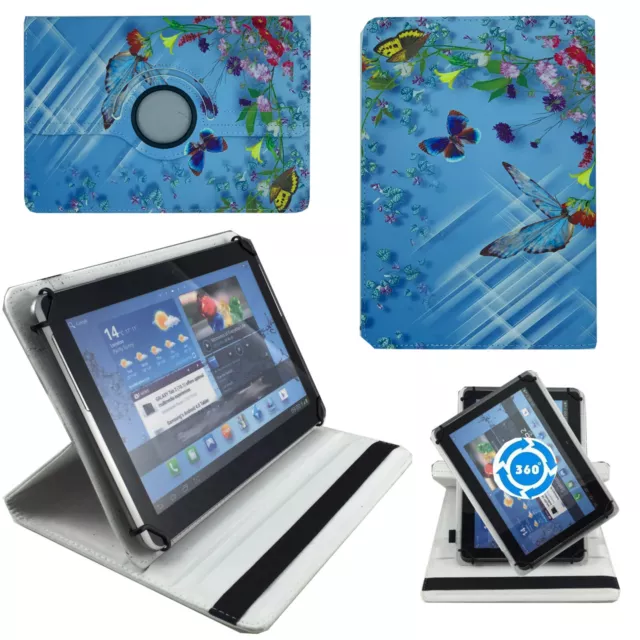Hülle für Blackview Oscal Pad 10 Schutz 10 Zoll Tablet Tasche Schmetterling 1