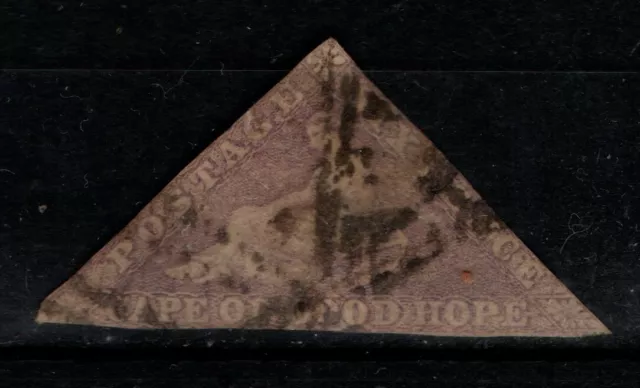 South Africa Cape of Good Hope 1855 1863  6d lilac SG7 Used See note