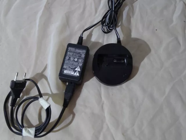 Sony Handycam Docking Station DCRA-C230 And  Sony AC-L200B charger