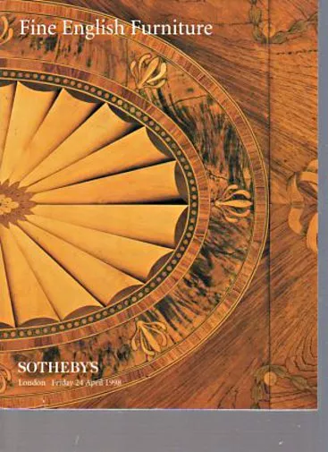 Sothebys April 1998 Fine English Furniture