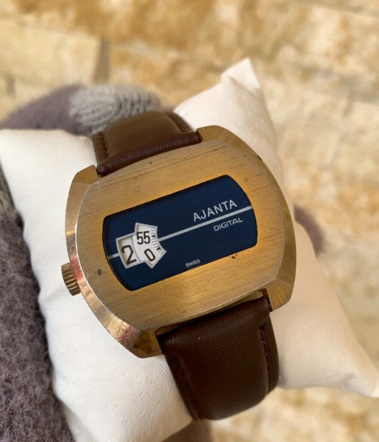 Montre Vintage Maty Automatic Digital Guichet - Modèle Mécanique Années 70, Pour Homme, Occasion