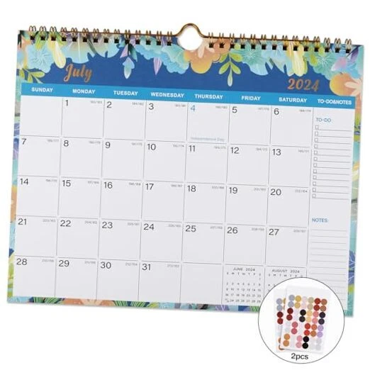 20242025 CALENDAR Includes July 2024 to 20242025 wall calendar