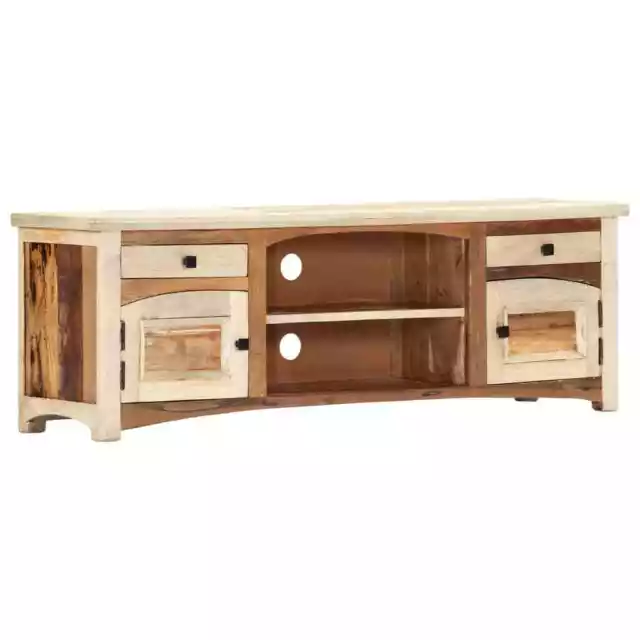 Meuble TV 120 x 30 x 40 cm Bois de récupération massif vidaXL