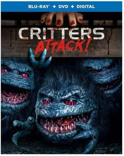 CRITTERS ATTACK (Blu-Ray + DVD + Digital) Factory Sealed!