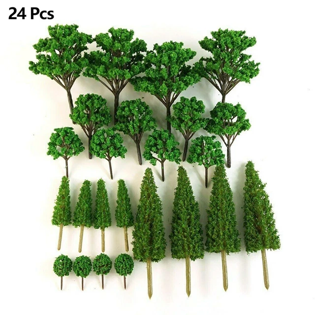 15 Arbres Architecturaux Miniatures Teegxddy - Pour Maquette, Train Électrique, Décoration