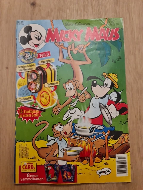Micky Maus Heft Nr. 33 / 1996 Mit Extra