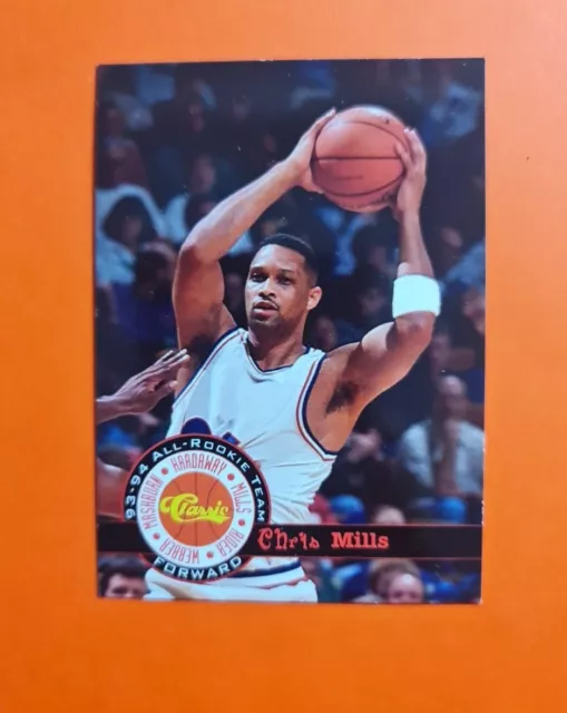 NBA 1994 CLASSIC CARDS ALL ROOKIE No # 11 Chris Mills Trading Card