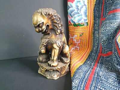 Old Chinese Cast Foo / Fu Dog Lion …beautiful collection & display piece