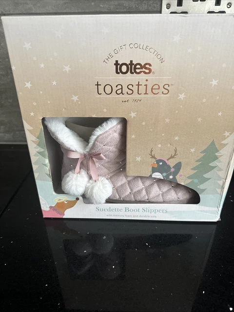 Totes toasties bootie slippers clearance
