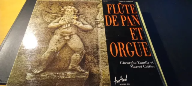 Lp - Flute De Pan Et Orgue - 1975 -  Gheorghe Zamfir & Marcel Cellier  -   B2